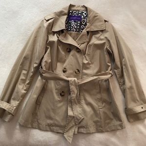 Madden Girl Khaki Peacoat